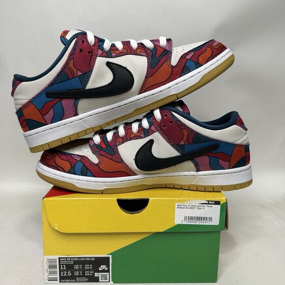 Nike Shoes Dunk Low Pro SB x Parra “Abstract Art” 2024 - Picture 3 of 14
